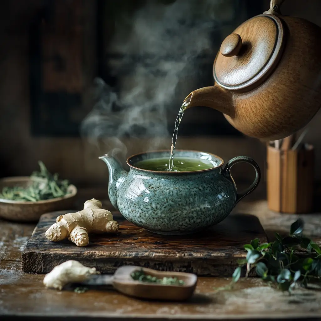 Best Japanese Mounjaro Recipe for Weight Loss and Energy Boost 7 Brewing Japanese tea with ginger