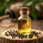 Black Pepper Oil Recipe That’s Surprisingly Simple & Powerful 8 homemade black pepper oil recipe bottle with peppercorns