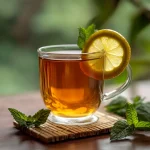 What is Brazilian Mounjaro Recipe? 4-Ingredient Power Tea for Fat Loss 10 what is Brazilian Mounjaro recipe tea in glass mug